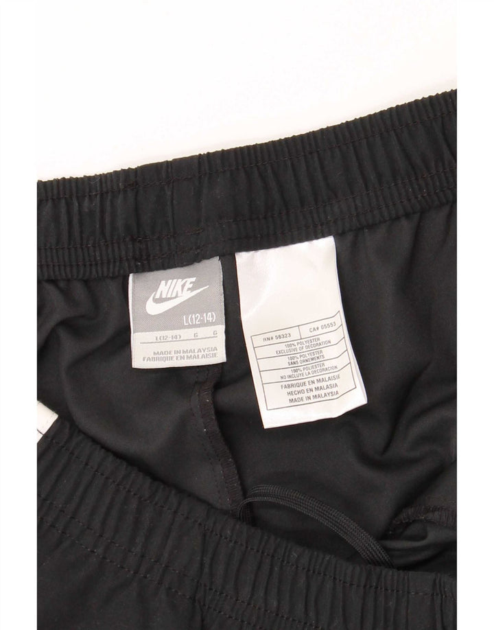 Nike Capri træningsdragtbukser til kvinder US 12/14 Large Black Colourblock