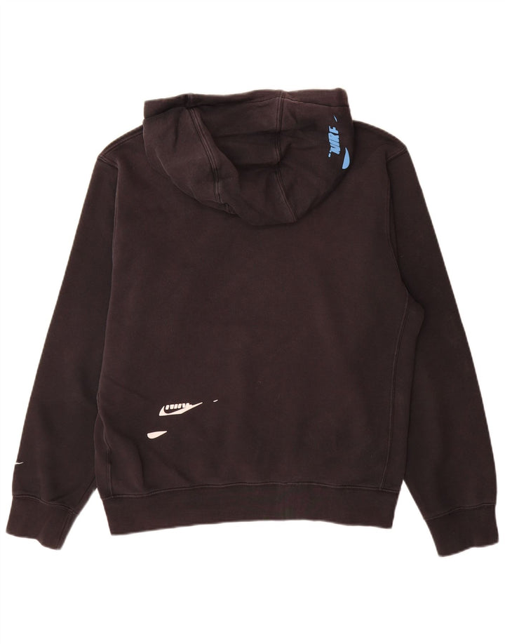 Nike Herre hættetrøje Jumper Medium Sort Bomuld
