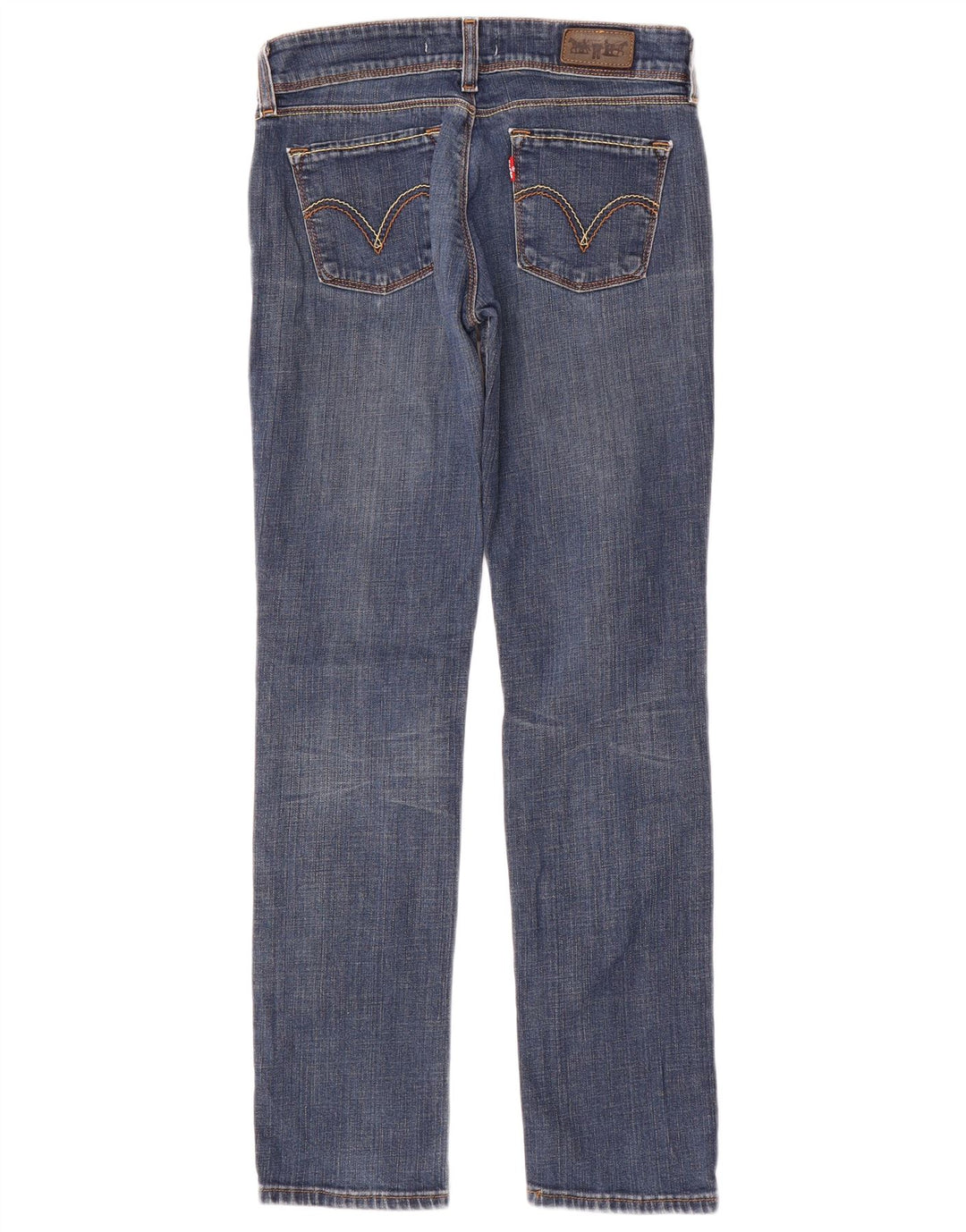 Levi's Dame 571 Slim Jeans W29 L30 Blå Bomuld