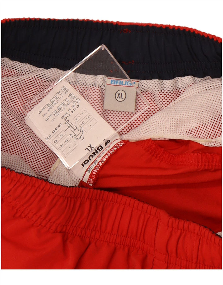 Brugi Herre badeshorts XL Rød Polyester