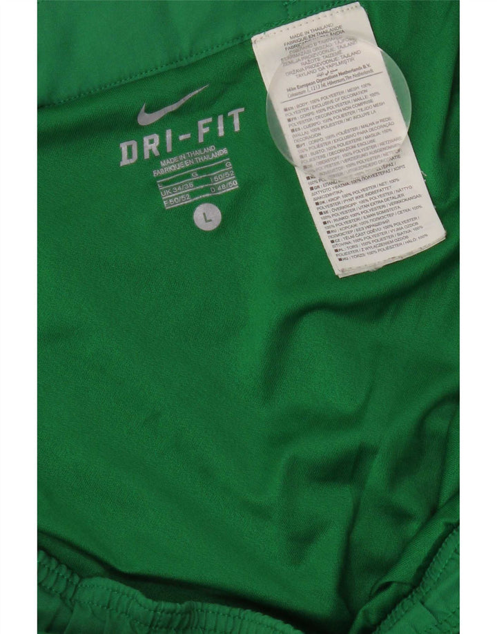 Nike Herre Portugal Sports Shorts Large Grøn Polyester