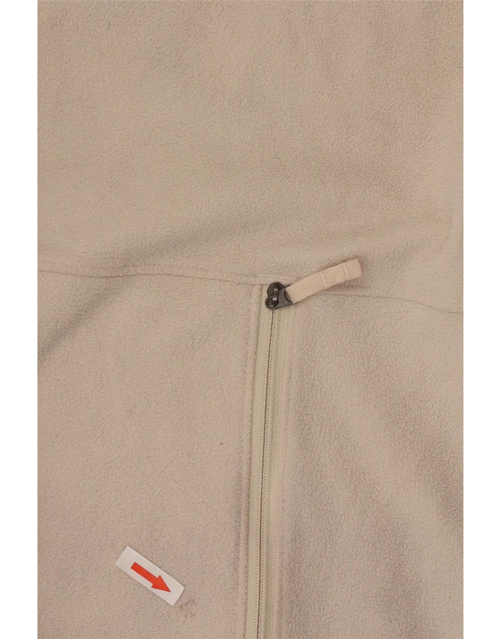 THE NORTH FACE Dame Oversized Fleece Jumper UK 16 Large White