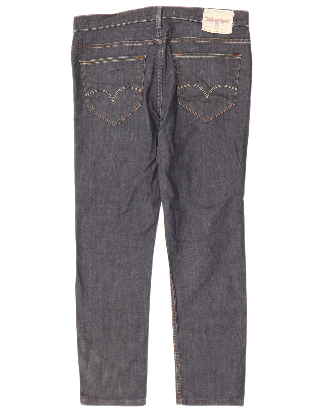 Levi's Herre 519 Slim Jeans W36 L29 Marineblå Bomuld