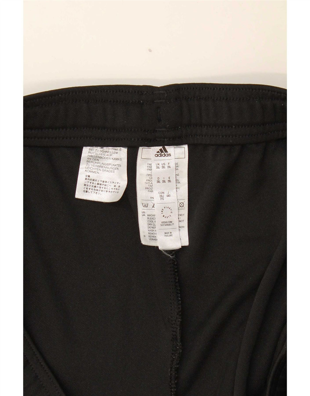 Adidas Aeroready træningsdragt bukser til mænd 2XL sort polyester