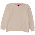 Crew Clothing Dame Sweatshirt Jumper UK 16 Stor hvid bomuld