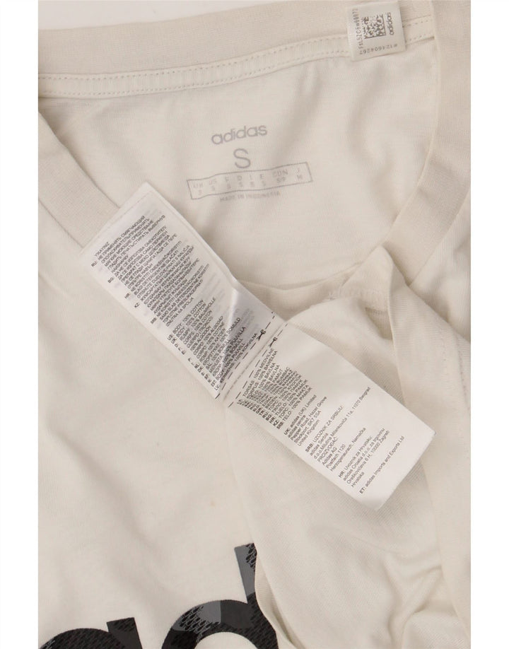 Adidas Herre grafisk T-shirt top lille hvid bomuld