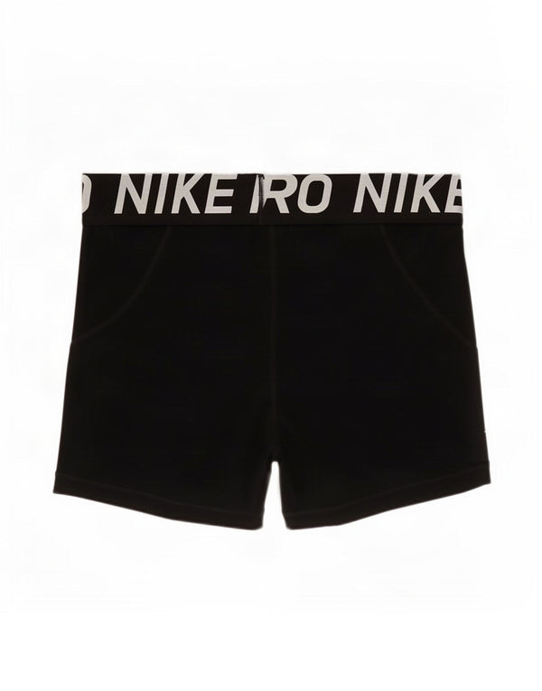 Nike Graphic Sports Shorts til kvinder UK 8 Small Black