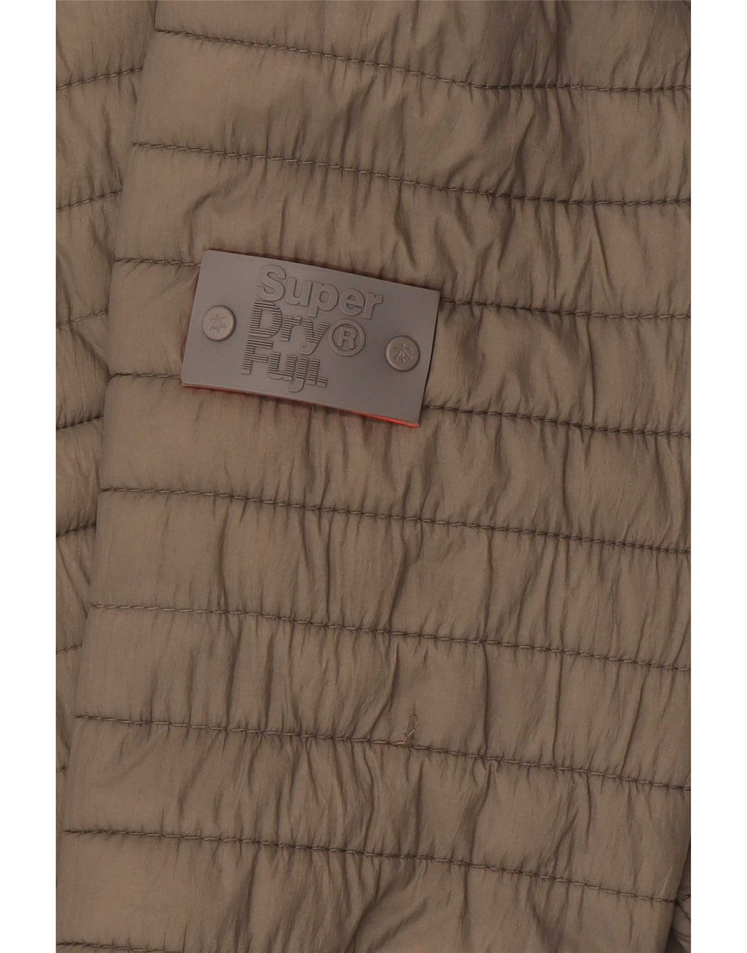 Superdry polstret jakke til kvinder UK 6 XS Khaki Nylon