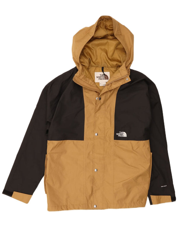 The North Face Herre Hooded Windbreaker Jacket UK 40 Large Beige Colourblock
