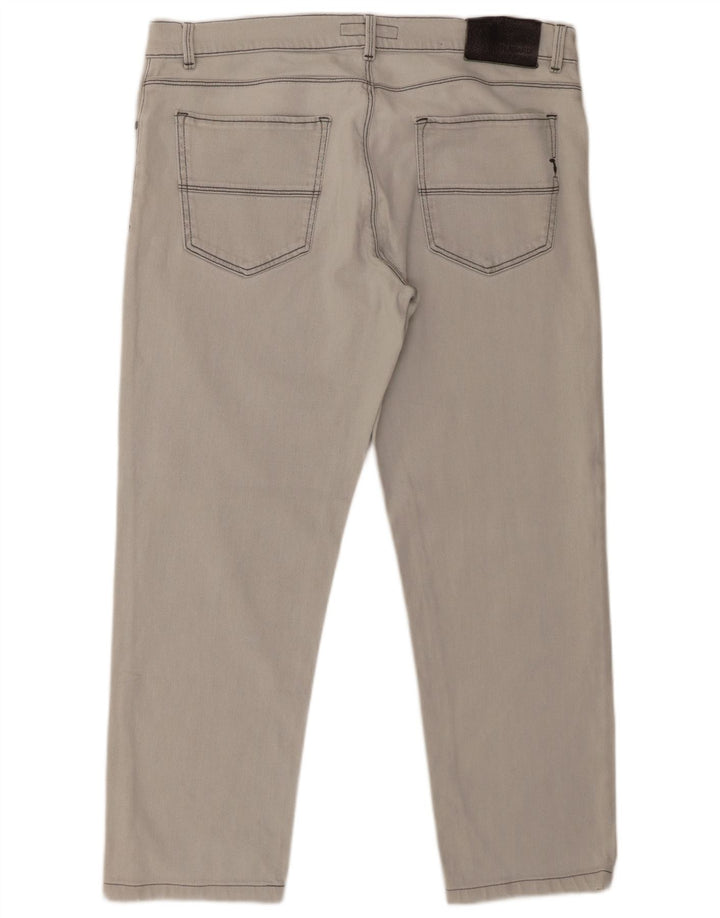 Trussardi Herre Slim Jeans W36 L27 Grå Bomuld