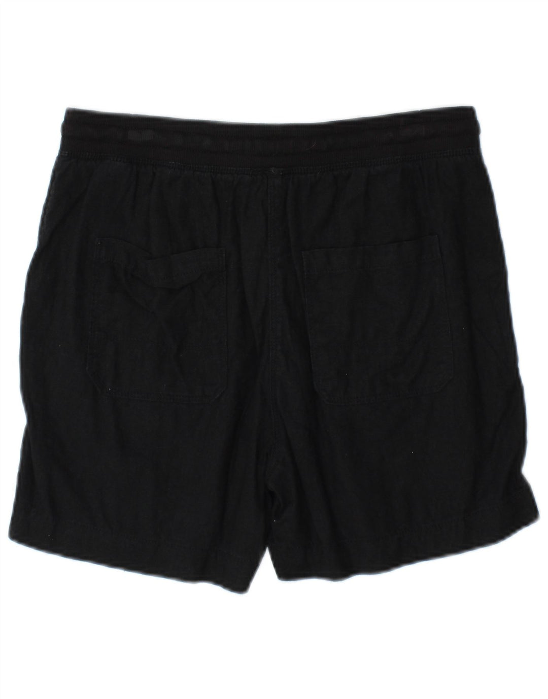 Marks & Spencer Chino Shorts til kvinder UK 10 Small W32 Black Linen