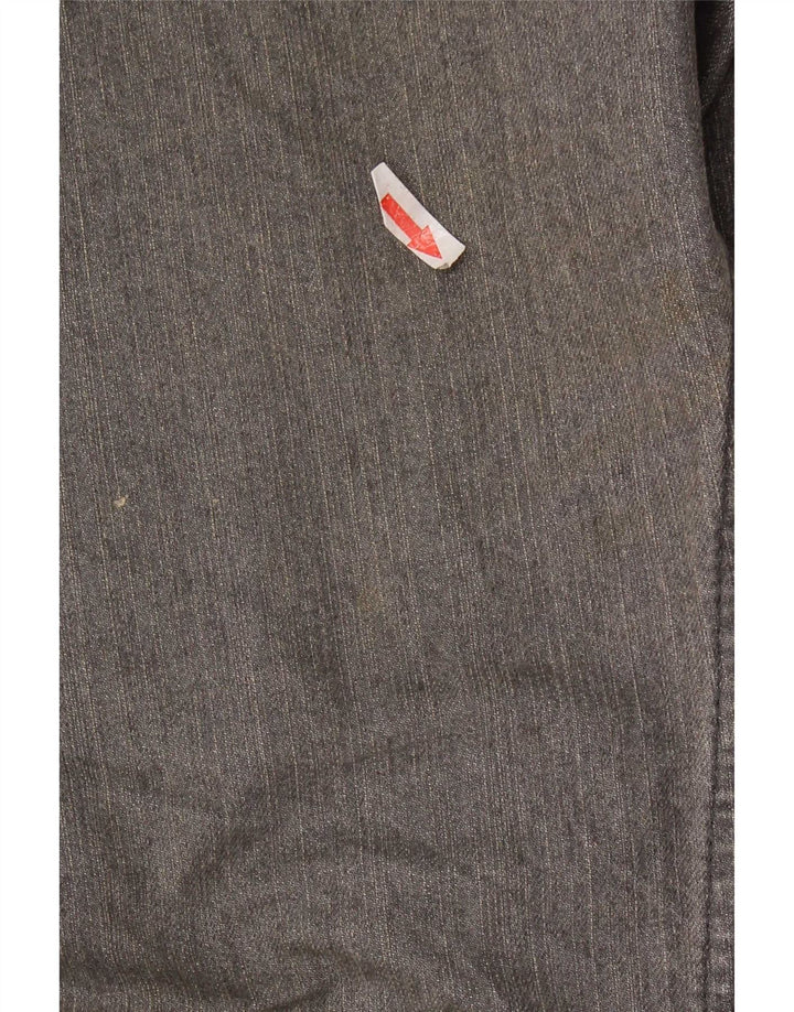 Marks & Spencer Regular Straight Jeans til kvinder W36 L33 Grå bomuld