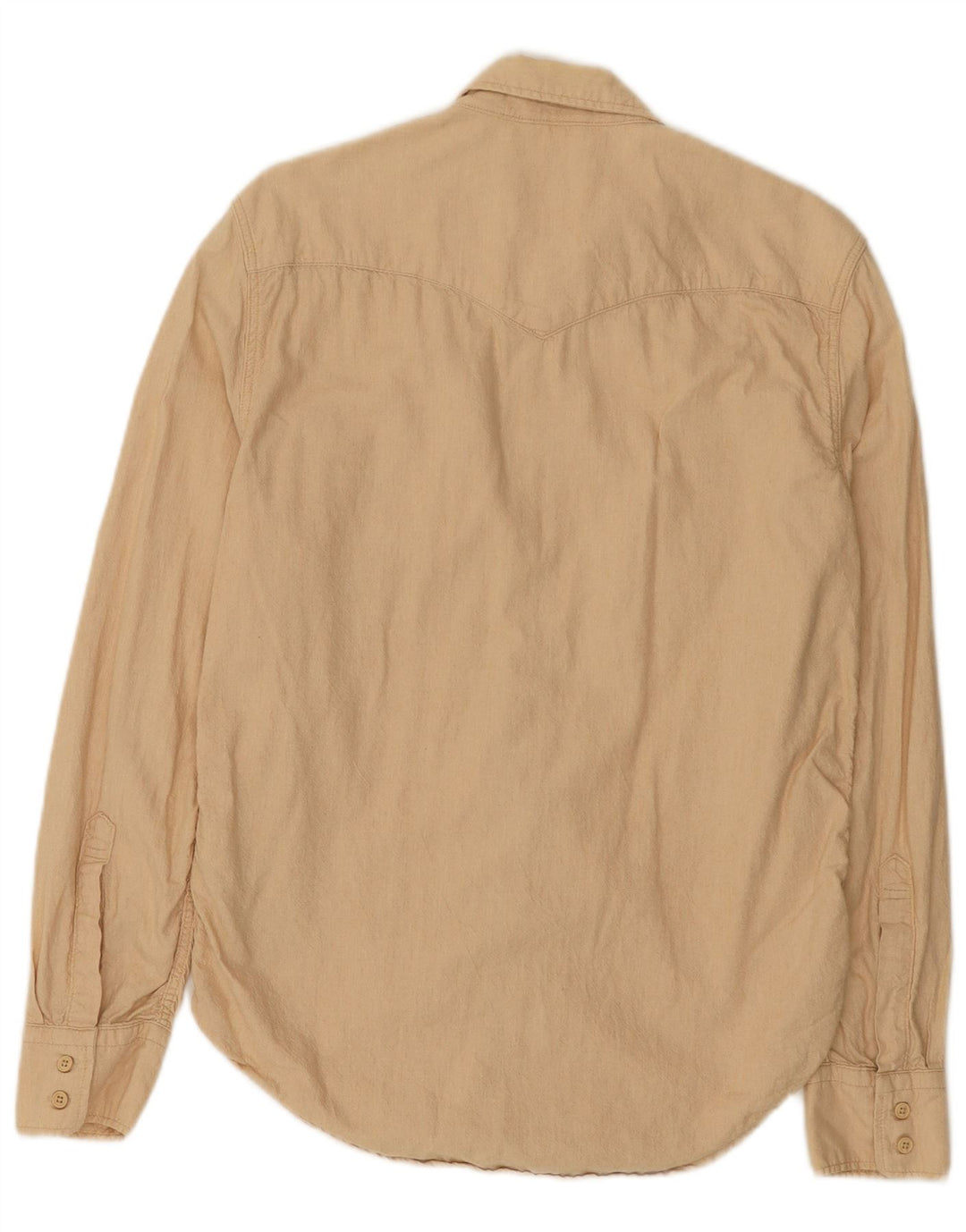LEVI'S Herreskjorte Medium Beige Bomuld
