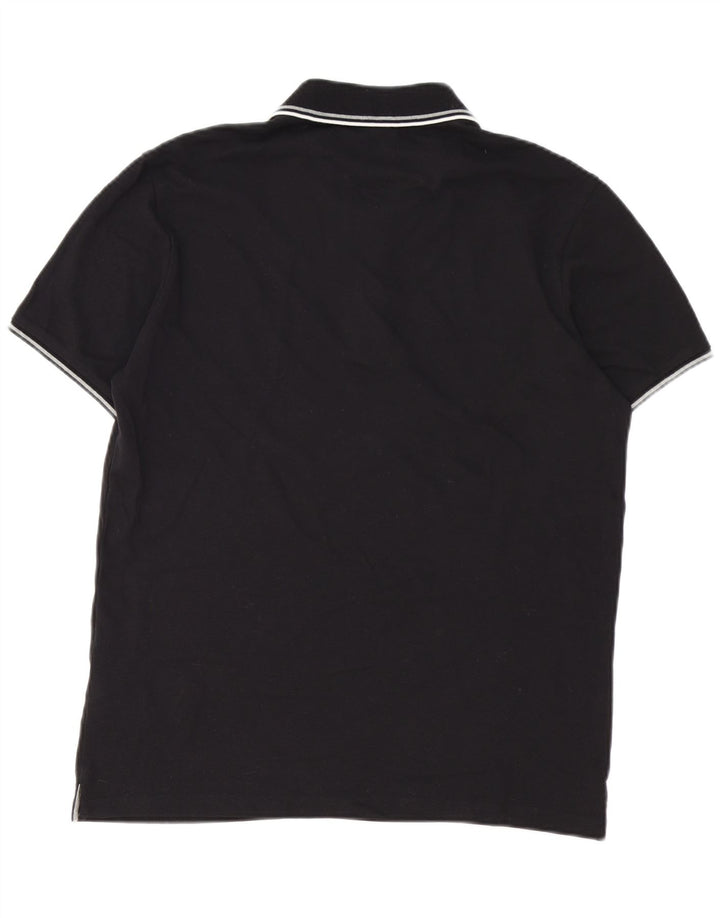 CHAMPION Poloshirt til mænd Lille sort bomuld