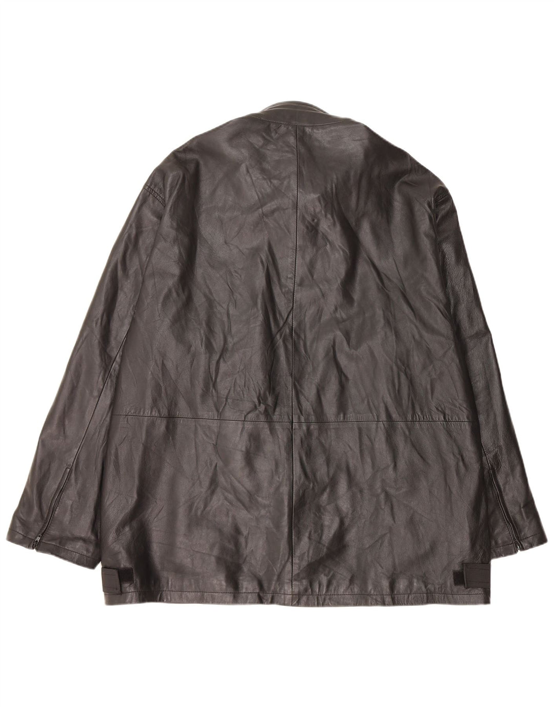 CONBIPEL Herre Læderjakke IT 54 2XL Sort Læder