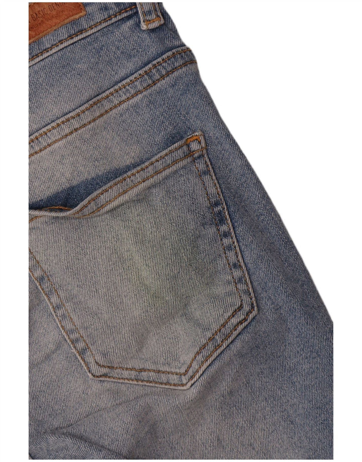 Zara Dame Slim Jeans EU 34 2XS W24 L26 Blå