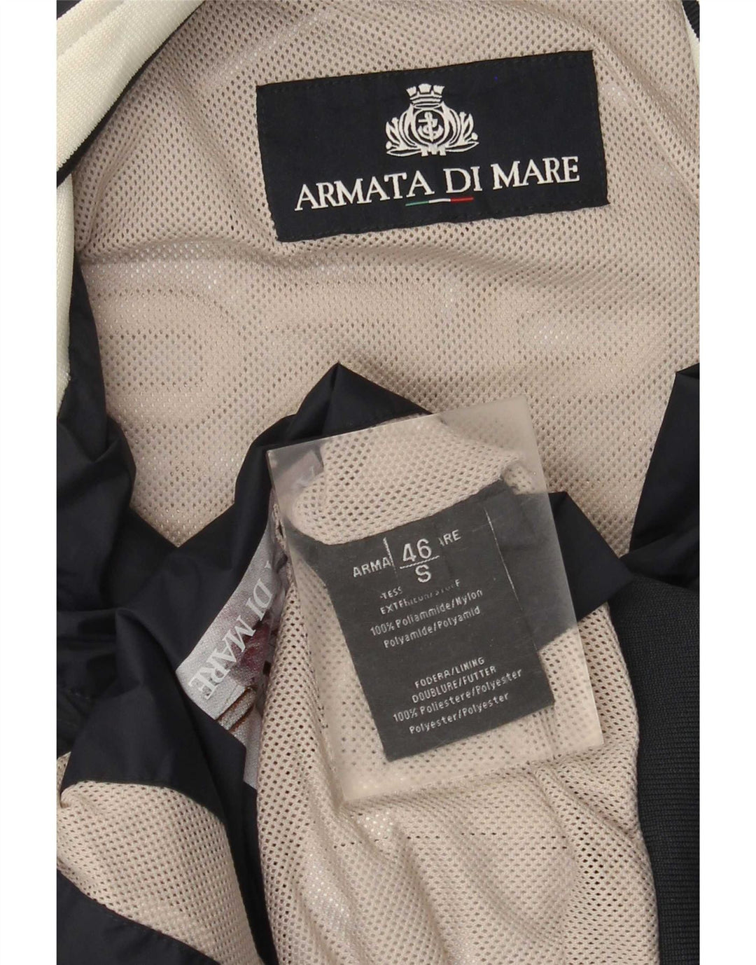 Armata Di Mare Træningsdragt til mænd Topjakke IT 46 Small Navy Blue Colourblock