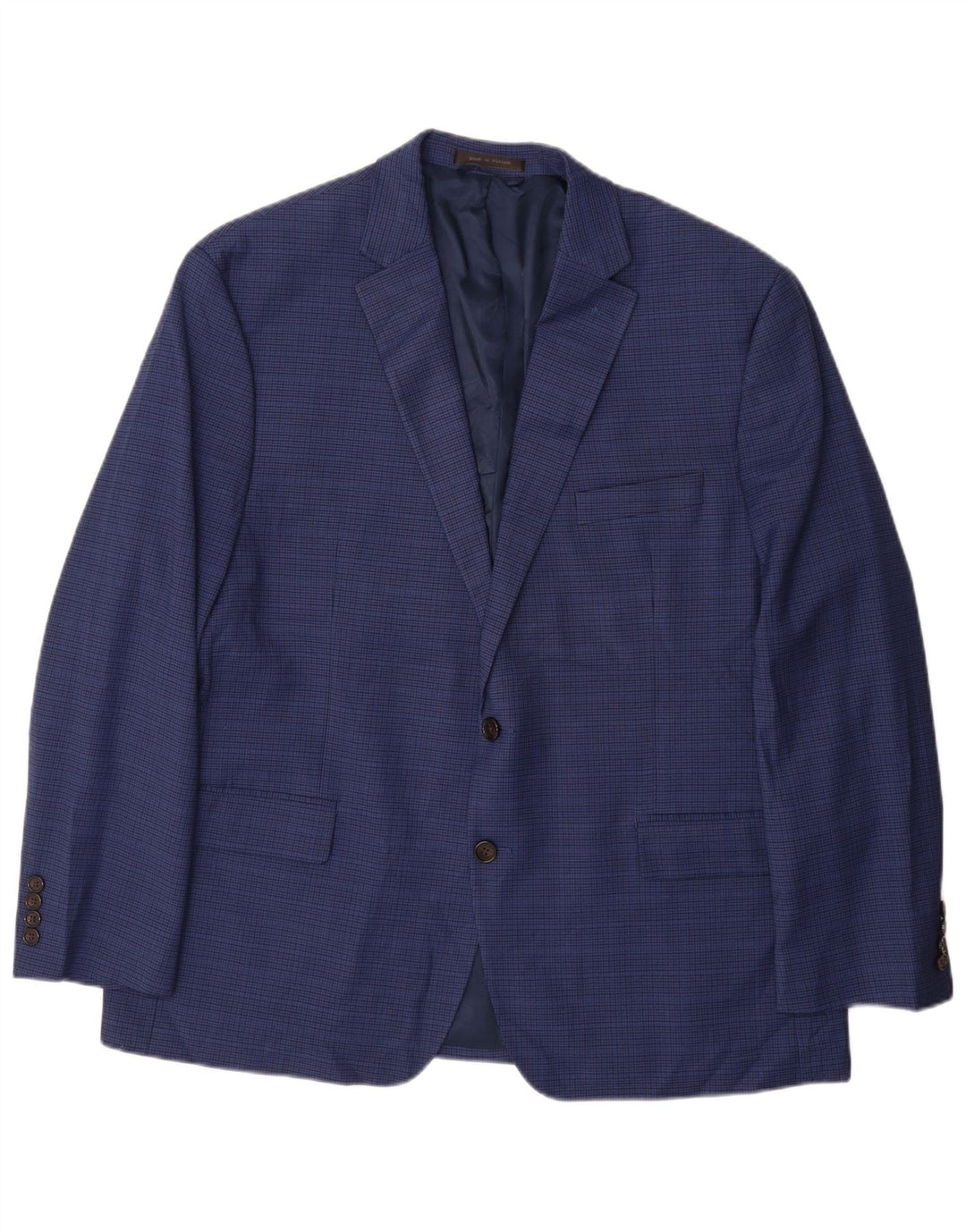 Ralph Lauren Herre 2-knaps blazerjakke UK 42 XL Blå Houndstooth