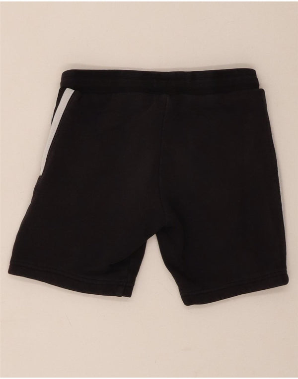 Adidas drenge grafiske sportsshorts 7-8 år sort bomuld