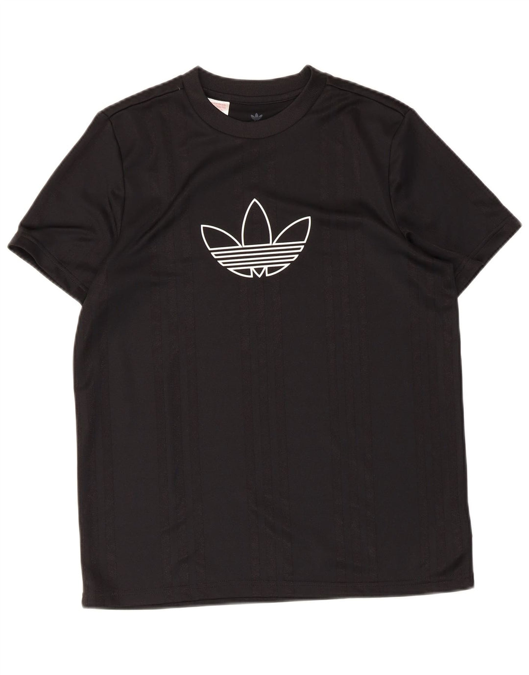 Adidas drenge grafisk t-shirt top 13-14 år sort polyester