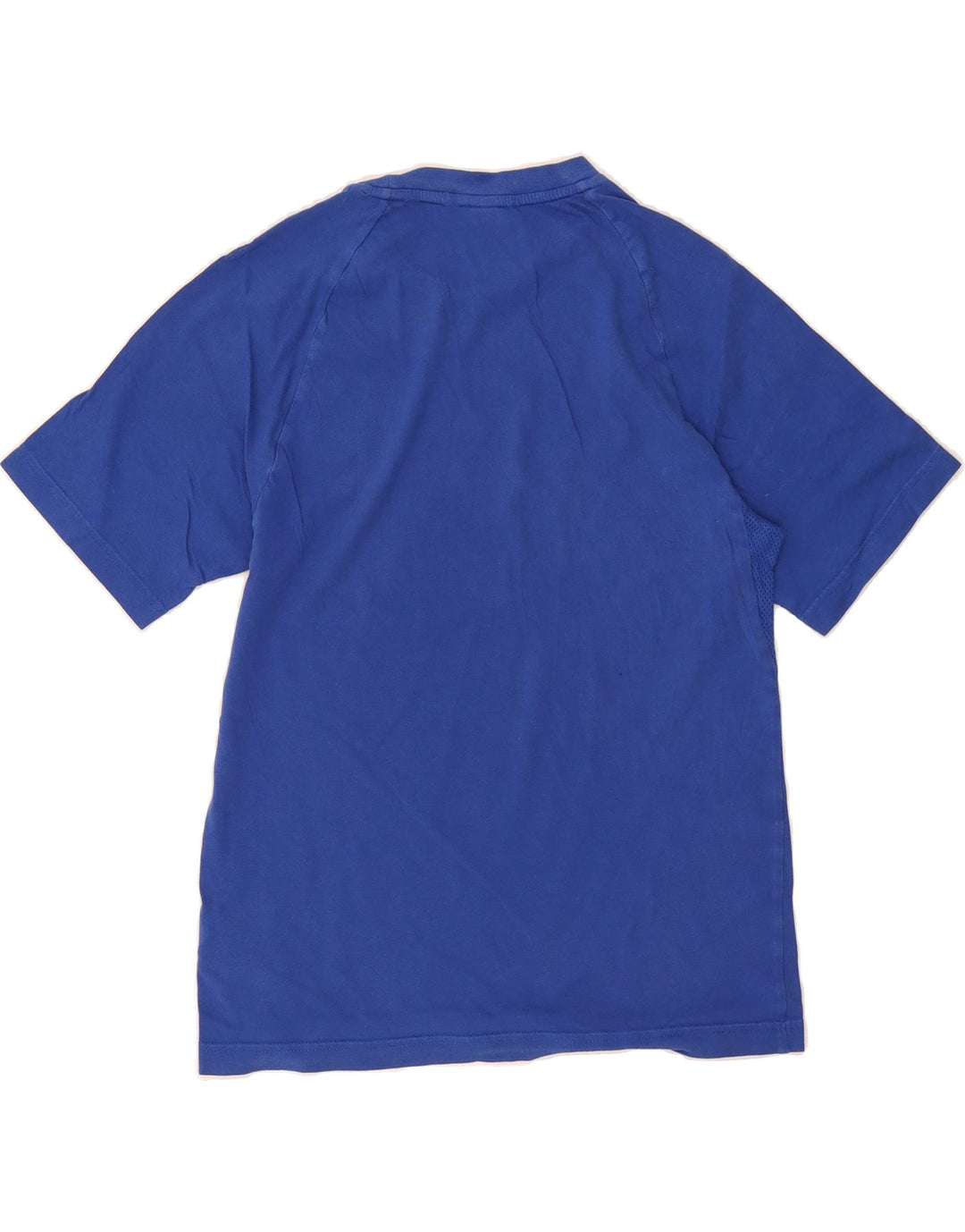 ADIDAS Mens T-Shirt Top XS Blue Cotton Vintage Adidas and Second-Hand Adidas from Messina Hembry 