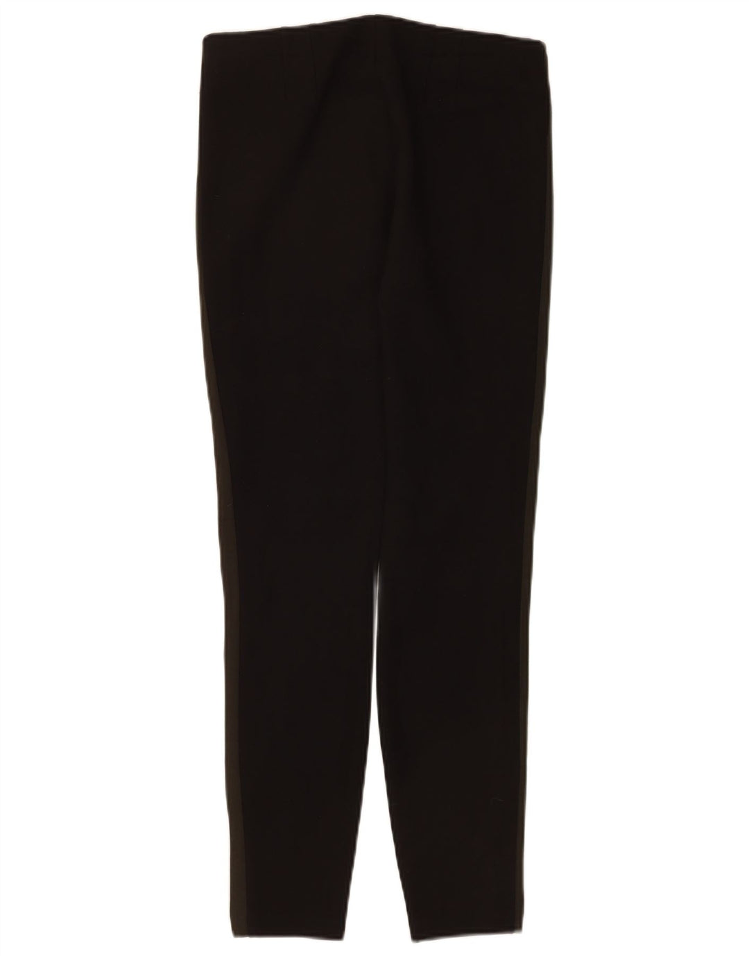 Zara Træningsdragtsbukser til kvinder UK 12 Medium Sort Colourblock Viscose