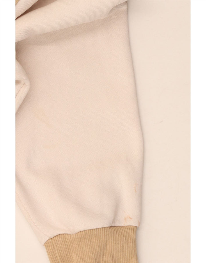 Puma træningsdragt topjakke til kvinder UK 14 Medium Beige Colourblock Bomuld