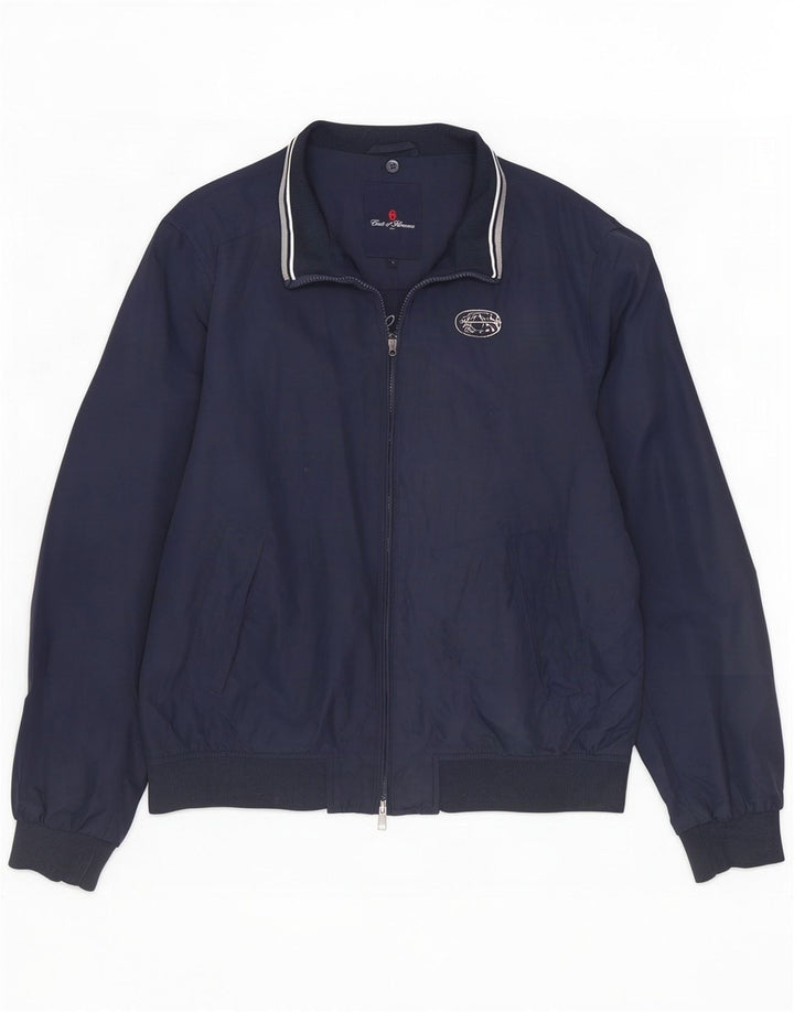 Conte of Florence Herre træningsdragt Topjakke Stor marineblå polyester