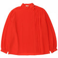VINTAGE Womens Blouse Top IT 46 Large Red