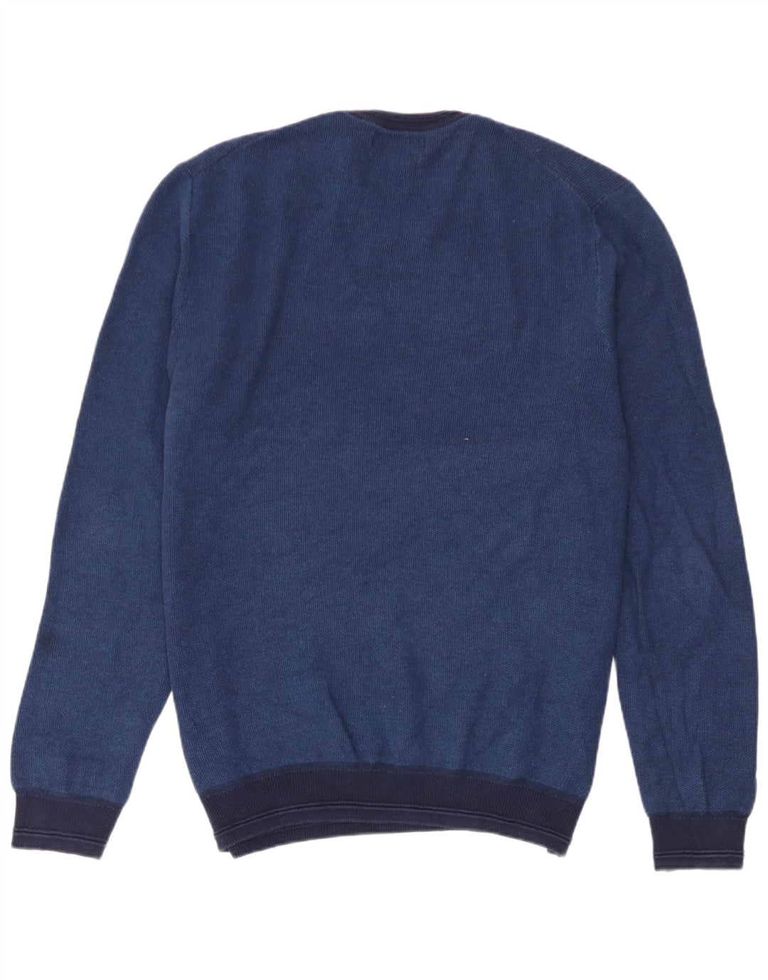 Marks & Spencer Herre sweater med rund hals XL blå bomuld