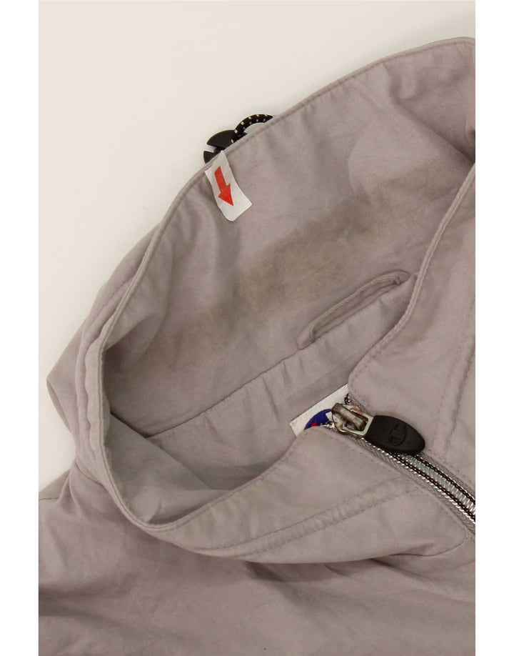 Champion Regnjakke til mænd UK 42 XL Grå Colourblock Polyester