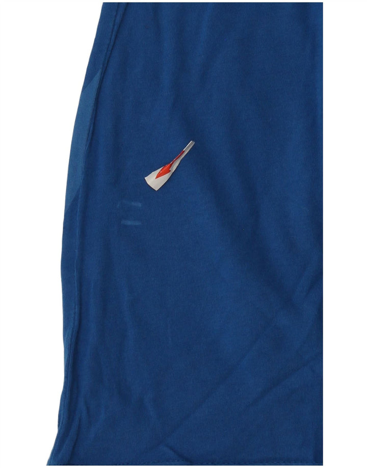 North Sails Herre Grafisk T-Shirt Top Stor Blå Bomuld