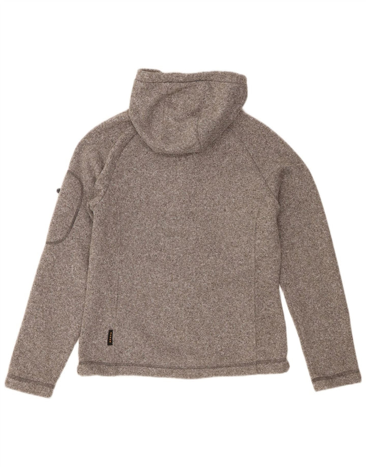 Jack Wolfskin Dame træningsdragt Topjakke UK 12/14 Medium Grey Flecked