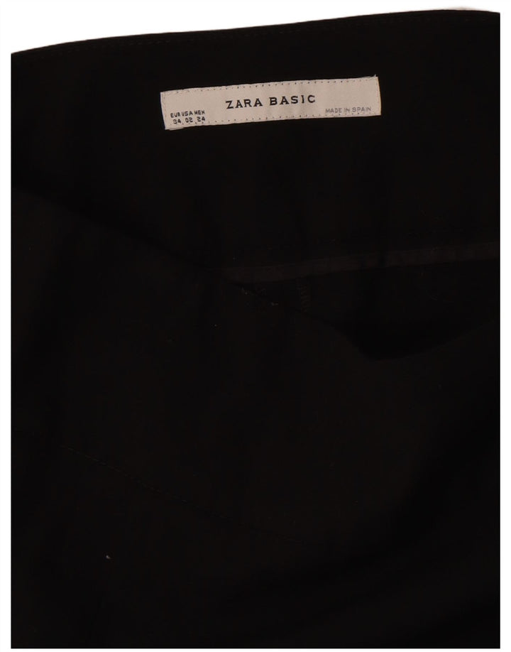 Zara Pencil Nederdel til kvinder EU 34 2XS W24 Sort