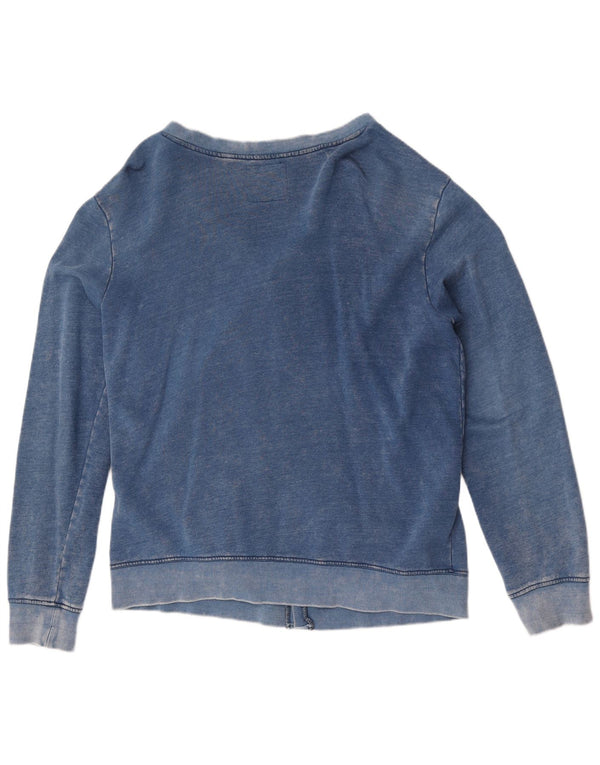 Hanbury Herre Cardigan Sweater IT 54 XL Blå Bomuld