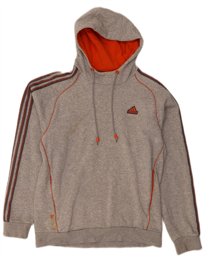 Adidas Herre hættetrøje Jumper Medium Grey Bomuld