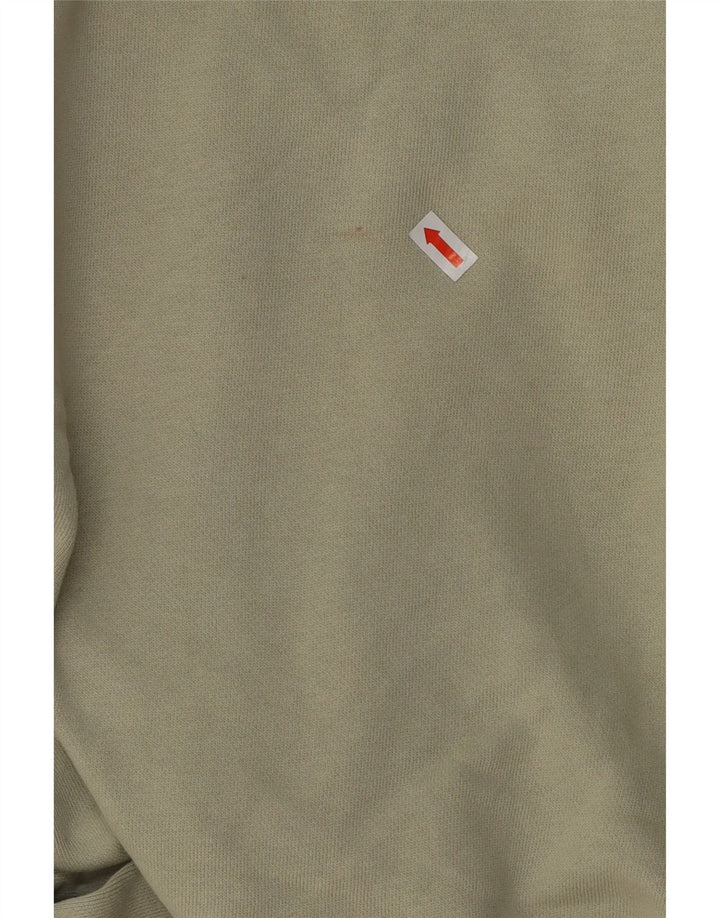 REISS Mens Sweatshirt Jumper Medium Khaki Cotton