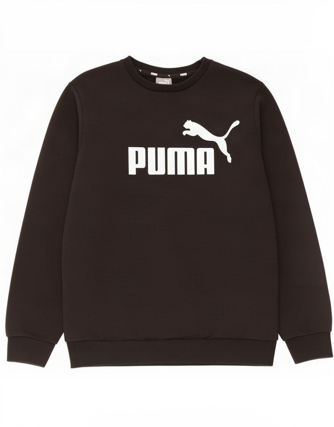 Puma Herre Grafisk Sweatshirt Jumper Lille sort bomuld