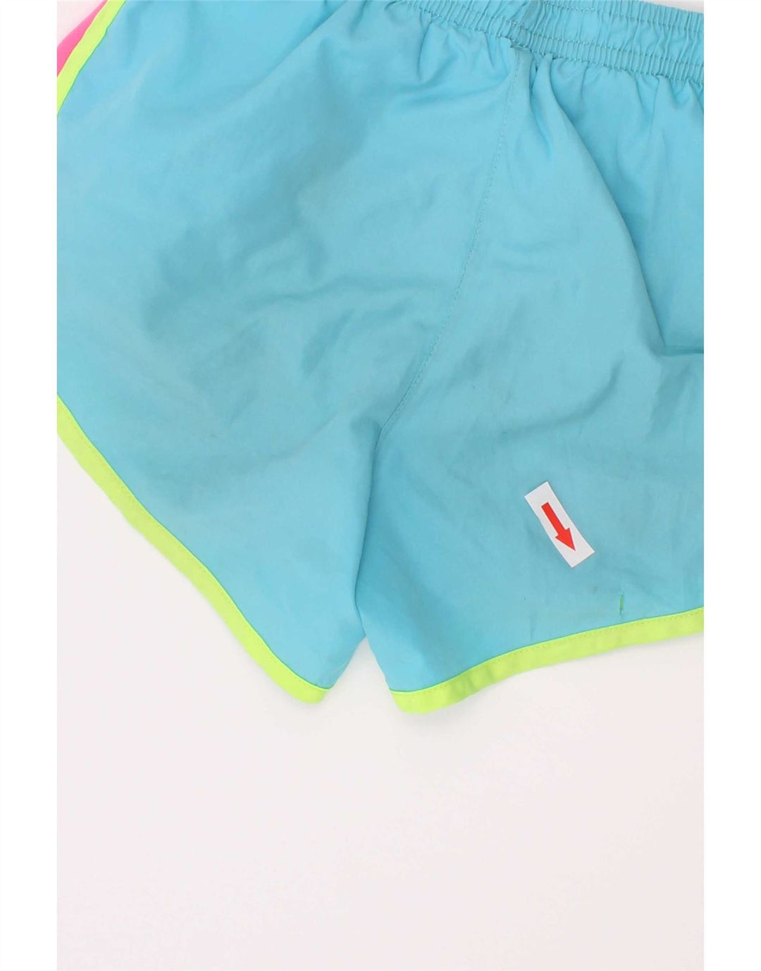 Nike sportsshorts til piger 5-6 år Medium Blue Colourblock Polyester