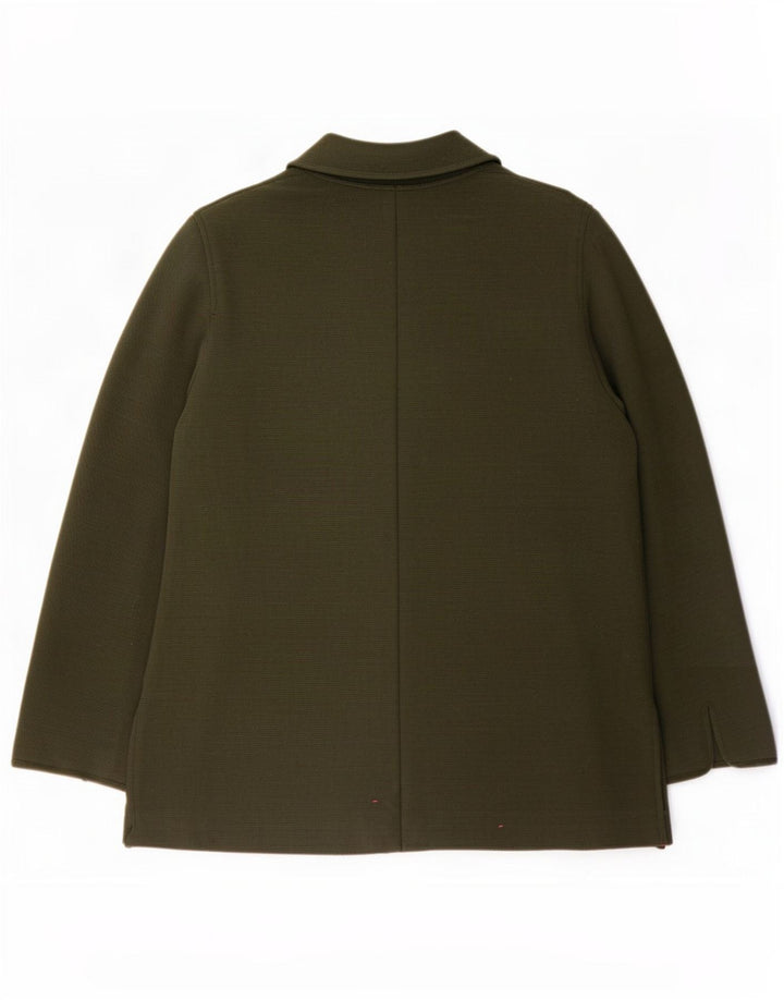Luisa Spagnoli Dame 1 Knap Blazer Jakke UK 18 XL Grøn