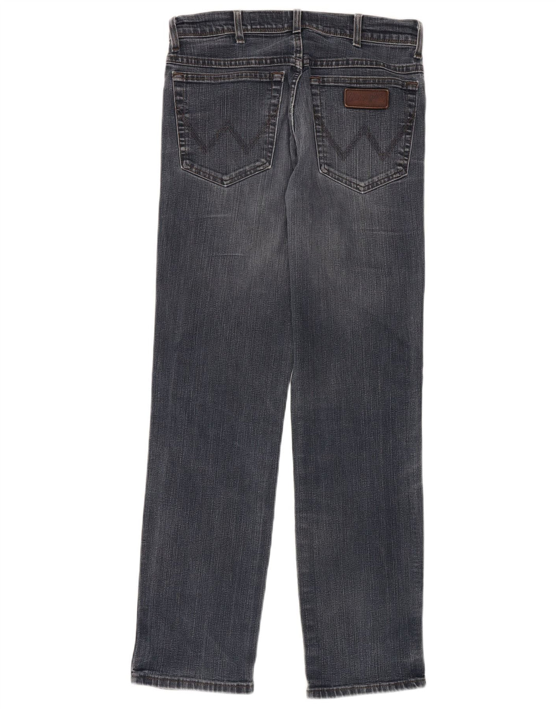 WRANGLER Herre Texas Stretch Straight Jeans W32 L32 Blå Bomuld