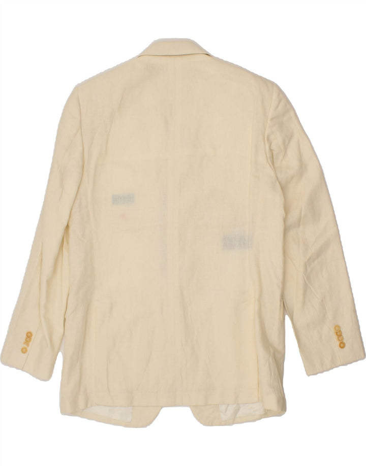 PIERRE CARDIN Herre 3-knaps blazerjakke IT 50 Large Beige Linned