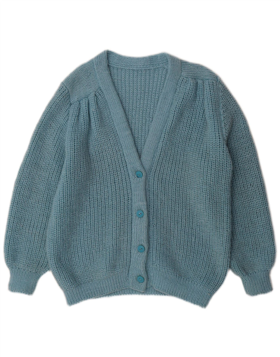Vintage dame cardigan sweater UK 18 XL Blå
