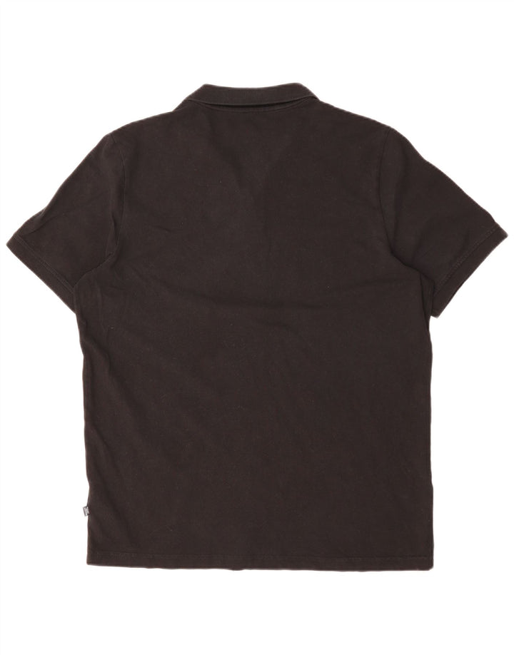 PUMA Poloshirt til mænd Stor sort bomuld