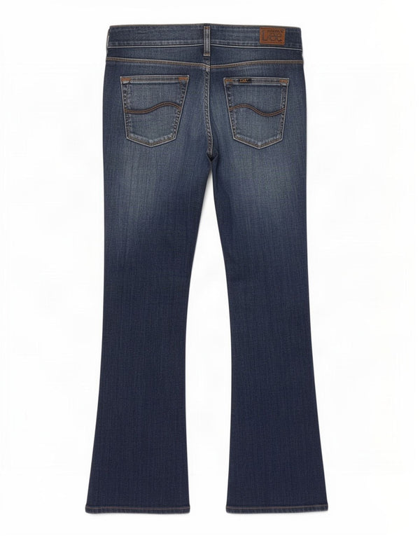 Lee Womens Bootcut Jeans W32 L30 Blue