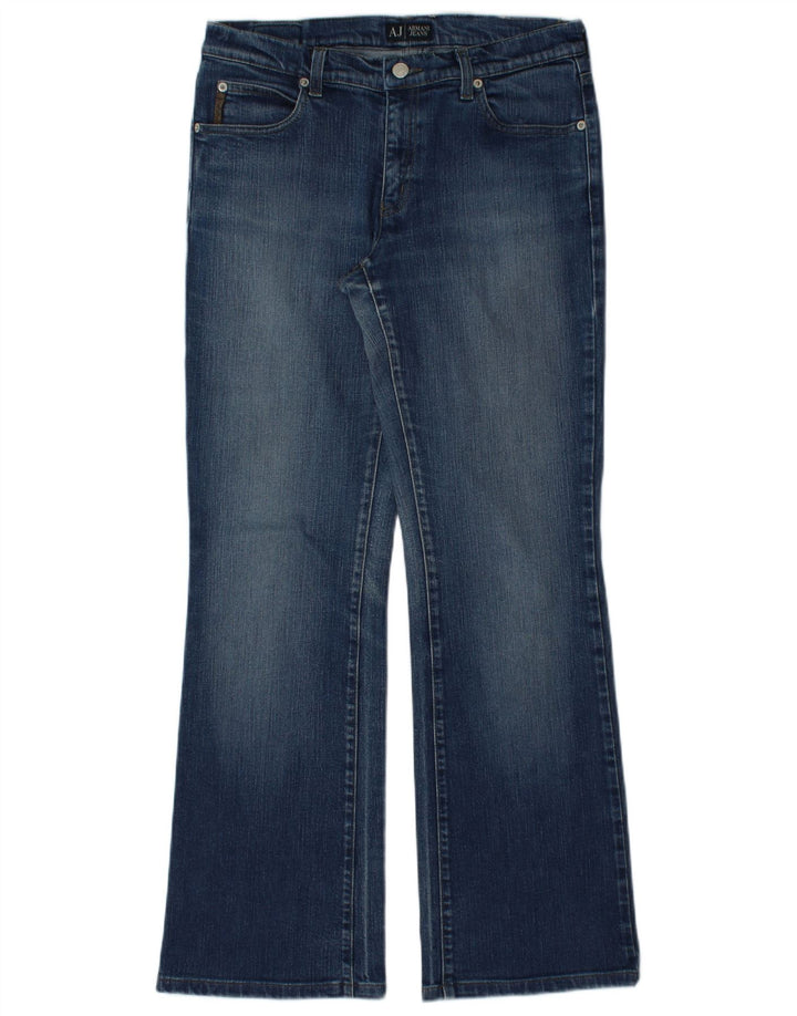 Armani Dame Bootcut Jeans W31 L30 Blå Bomuld