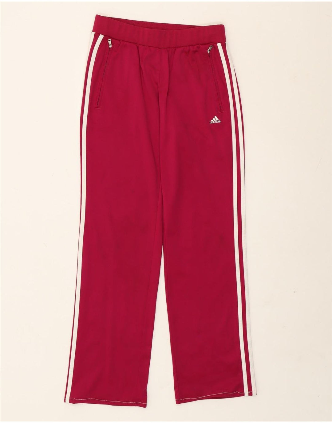 Adidas Træningsdragtsbukser til kvinder UK 10 Small Purple Polyester