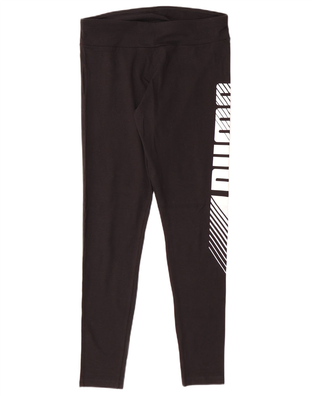 PUMA Grafiske Leggings til kvinder UK 12 Medium Sort Bomuld