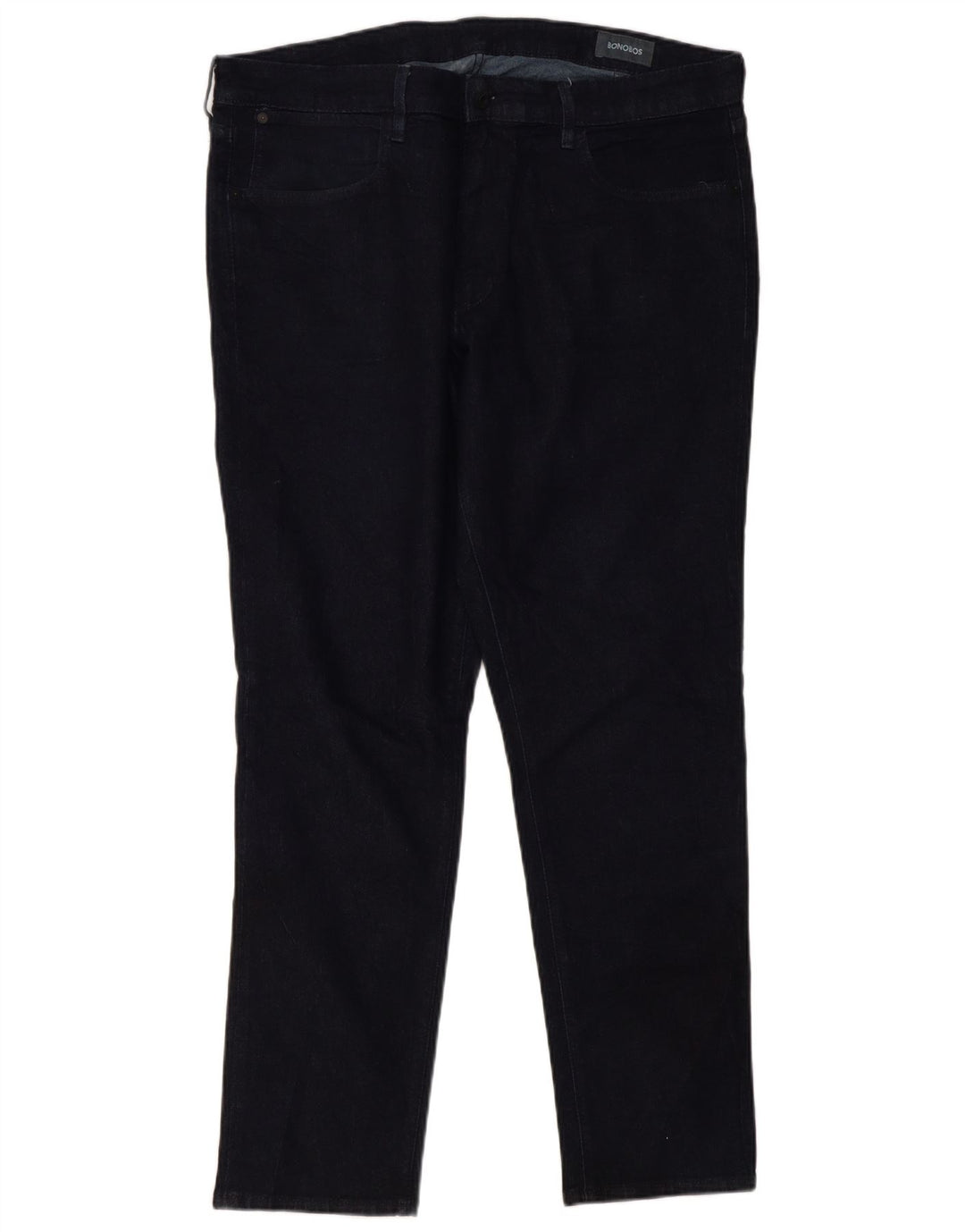 BONOBOS Dame Slim Jeans W38 L32 Marineblå Bomuld
