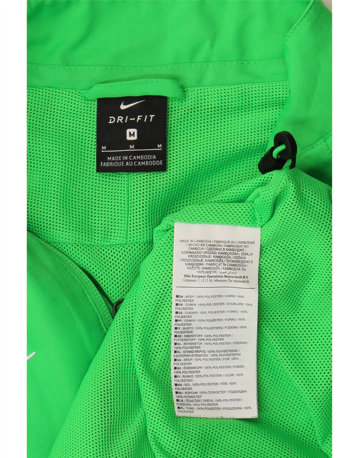 Nike Herre Dri Fit træningsdragt Topjakke Medium Grøn Colourblock Polyester